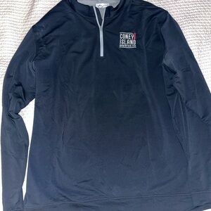 Coney Island Brewing Co. Peter Millar Black Pullover
